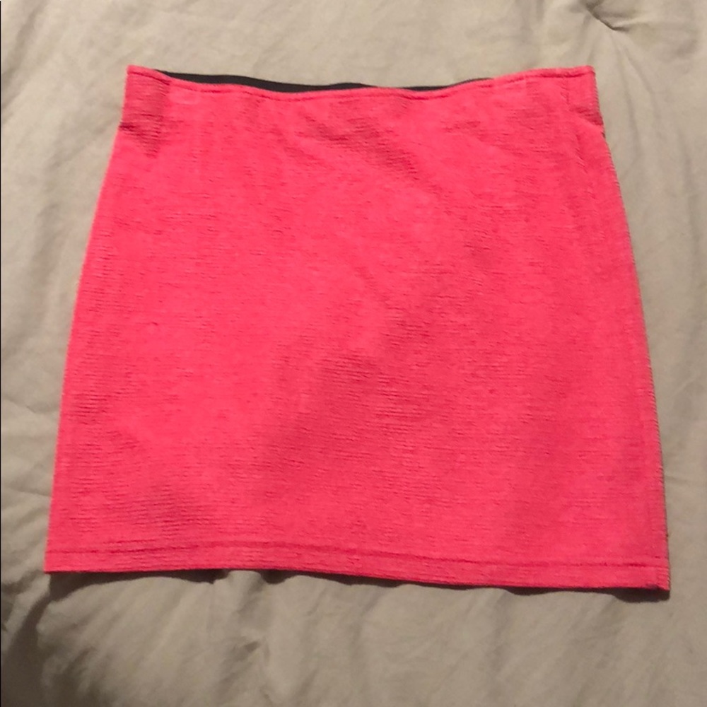 Hot Pink Mini Skirt